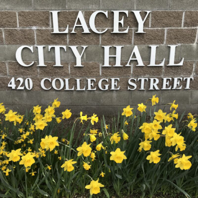 Lacey City Hall Monument Sign