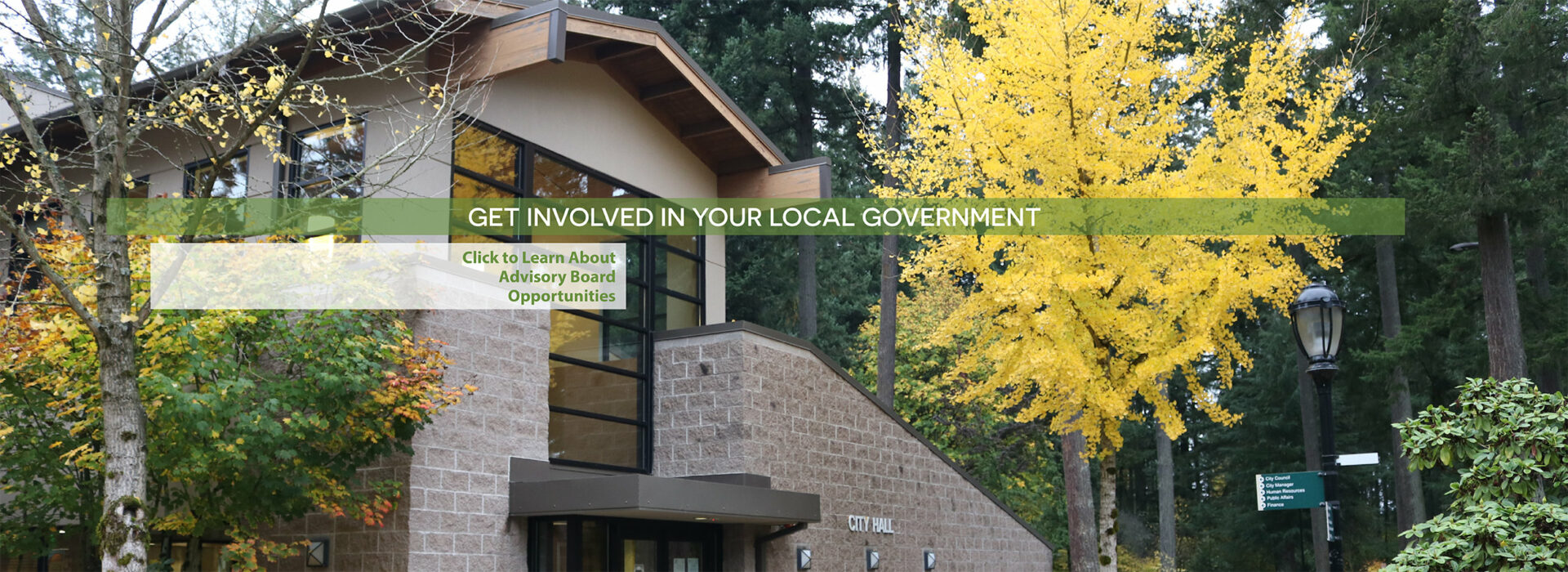 image of Lacey City Hall - click here to learn more about advisory board vacancies.